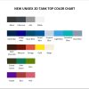 tank top color chart - Darksiders Merch